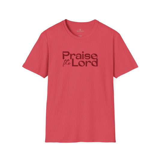 Praise The Lord Heather Red T-Shirt