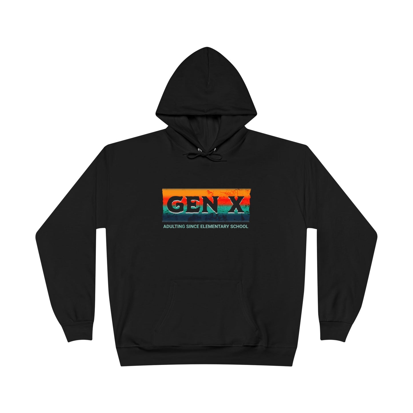 Gen X Black Hoodie