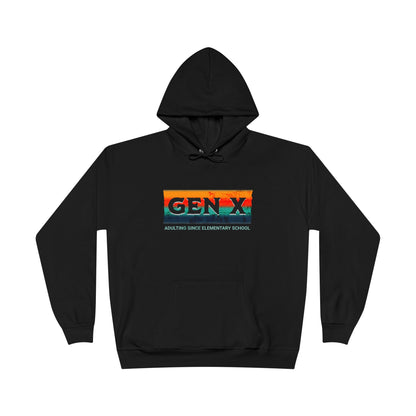Gen X Black Hoodie