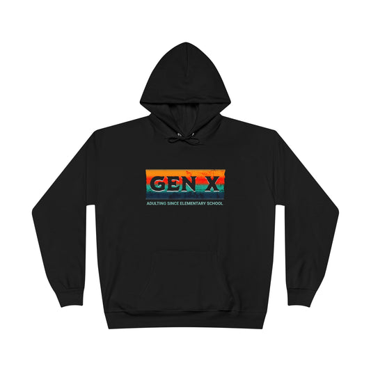 Gen X Black Hoodie