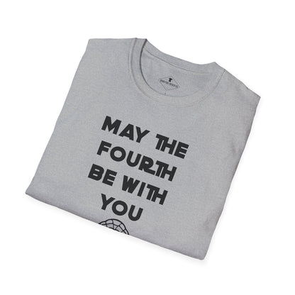 May The Fourth Be With You Grey T-Shirt