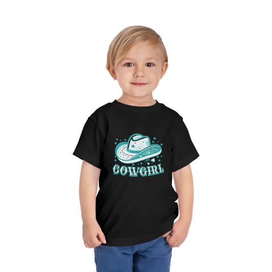Cowgirl Black Toddler T-Shirt