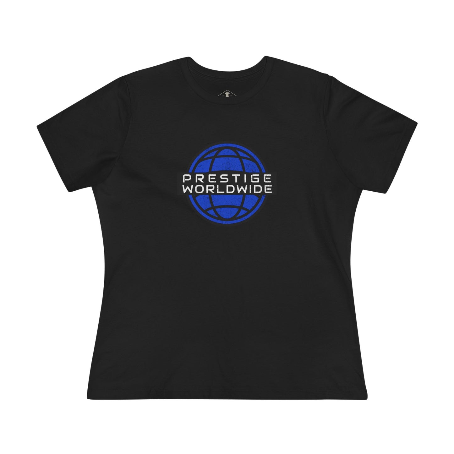 Prestige Worldwide Black Womens T-Shirt