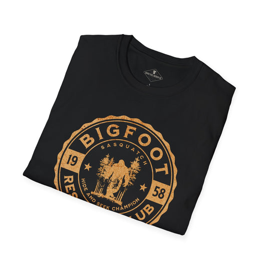 Bigfoot Research Club Black T-Shirt