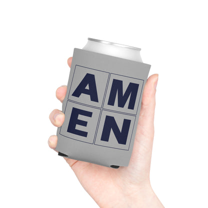 Amen Grey Koozie Can Cooler