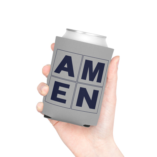 Amen Grey Koozie Can Cooler