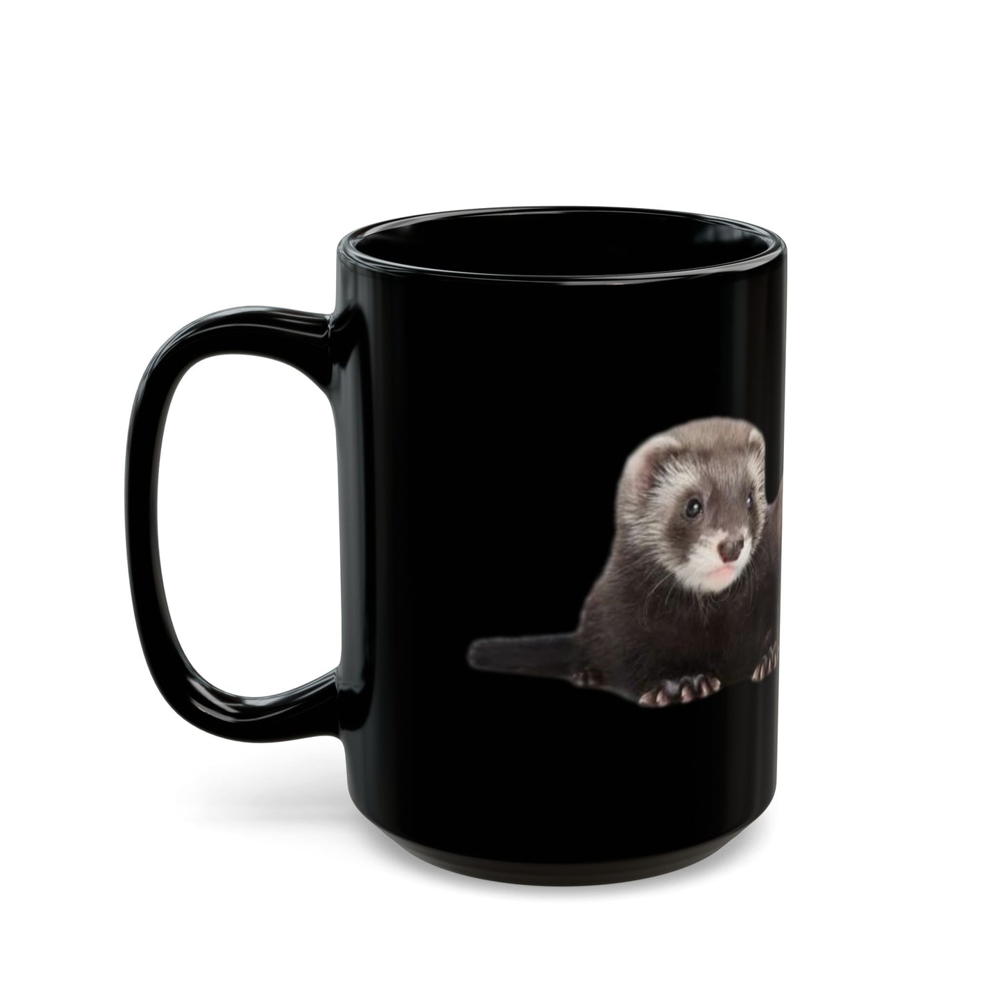 Ferrets Black Mug
