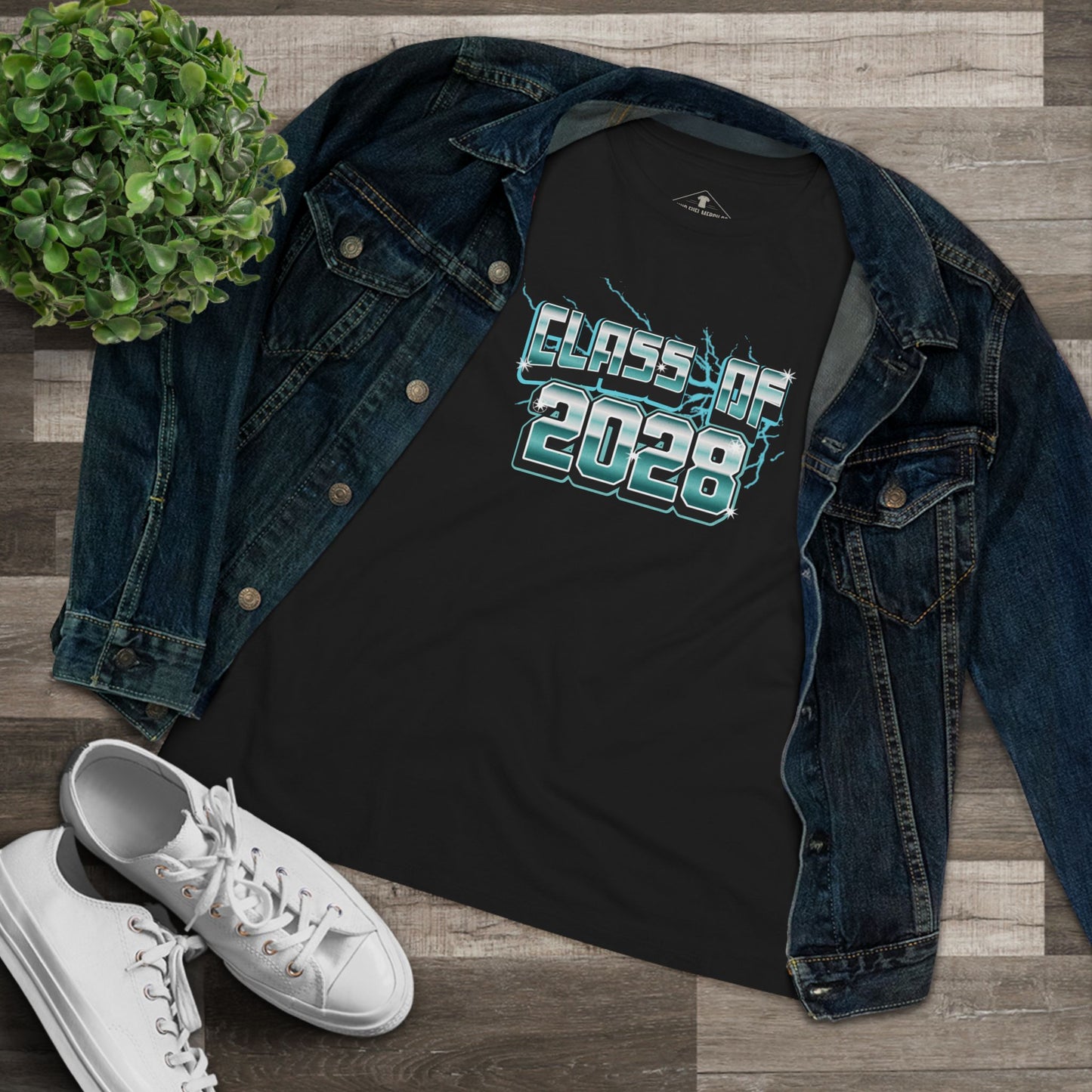 Class Of 2028 Black Womens T-Shirt