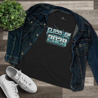 Class Of 2028 Black Womens T-Shirt