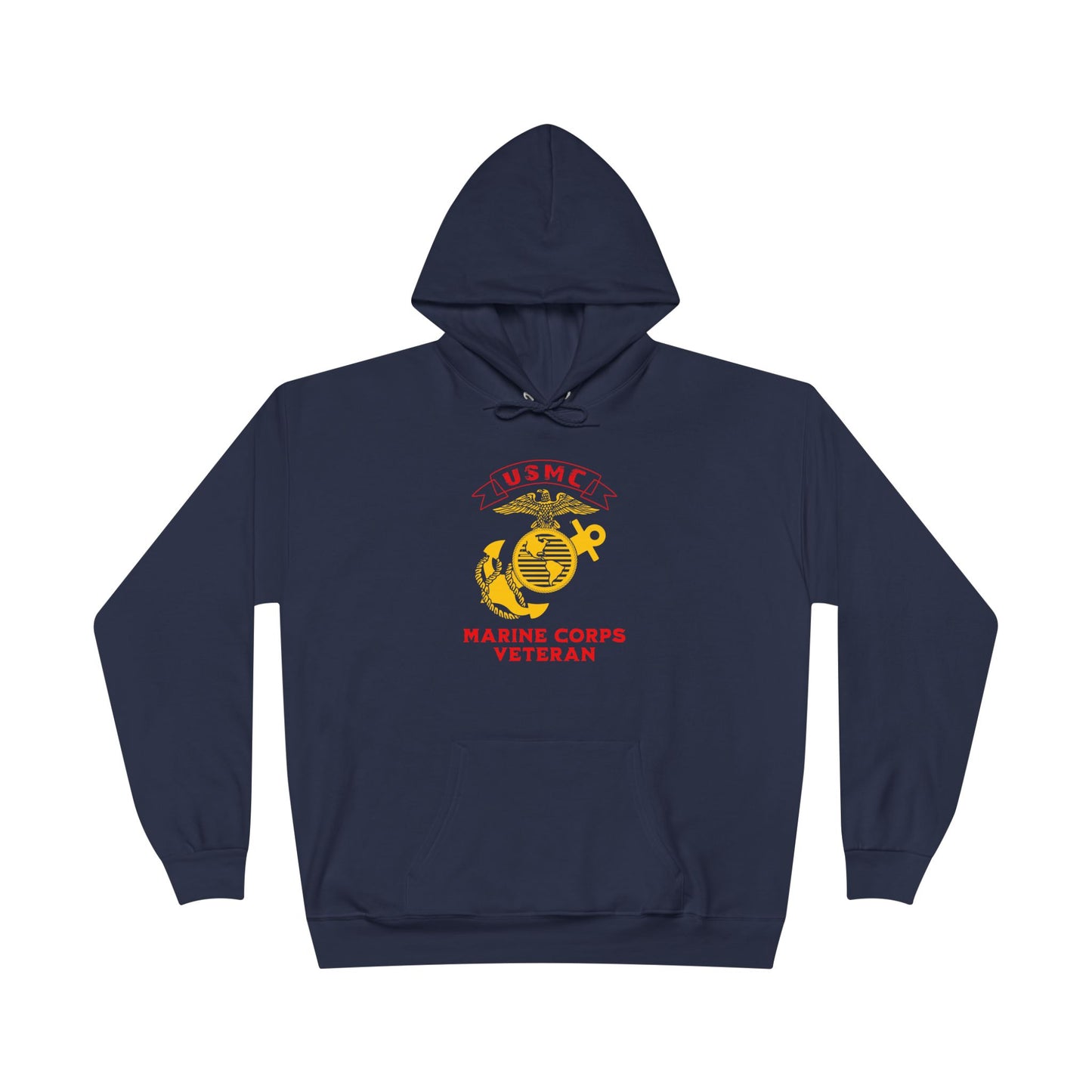 US Marine Corps Veteran Navy Blue Hoodie