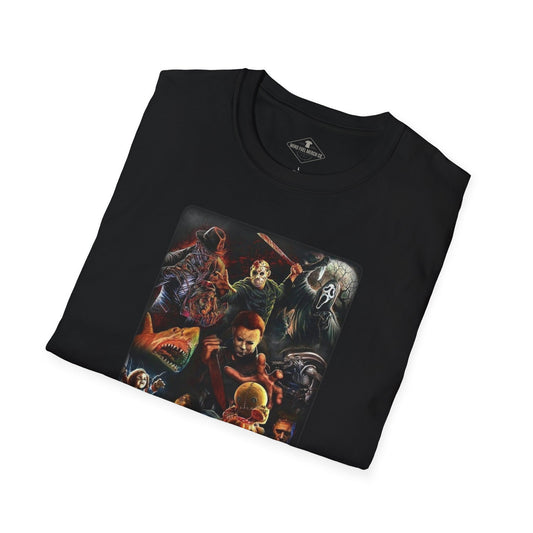 Horror Legends Halloween Black T-Shirt
