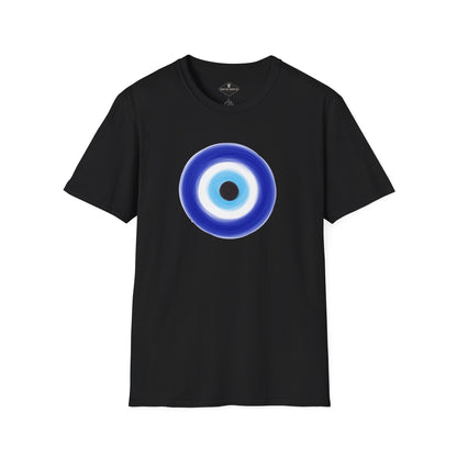 Evil Eye Charm Black T-Shirt