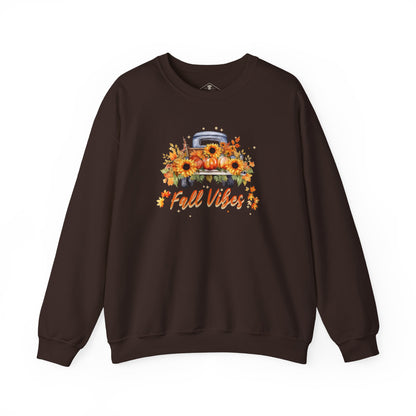 Fall Vibes Brown Sweatshirt