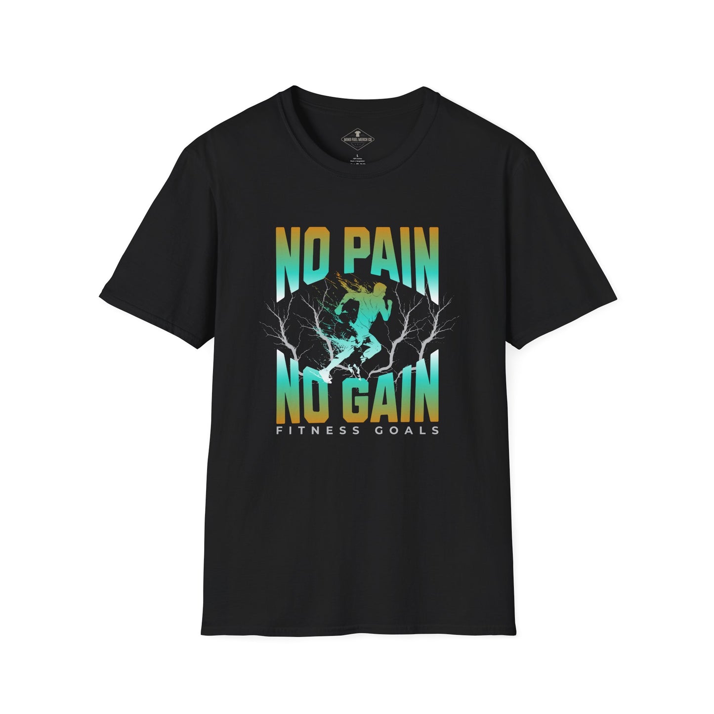 No Pain No Gain Black T-Shirt