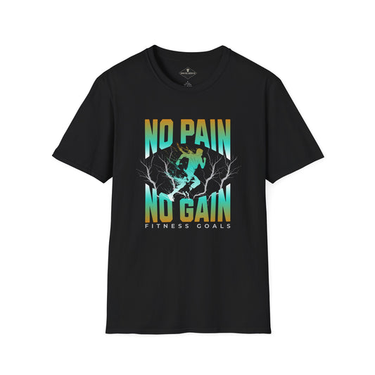 No Pain No Gain Black T-Shirt