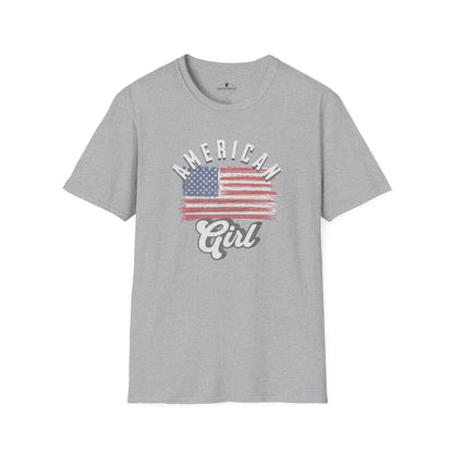 American Girl Grey T-Shirt