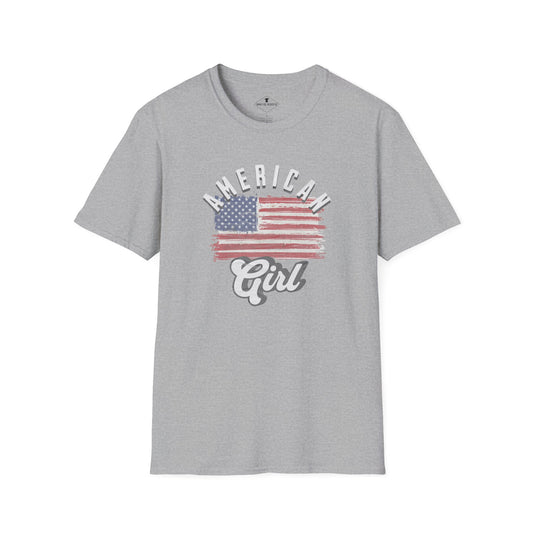 American Girl Grey T-Shirt