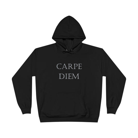 Carpe Diem Black Hoodie