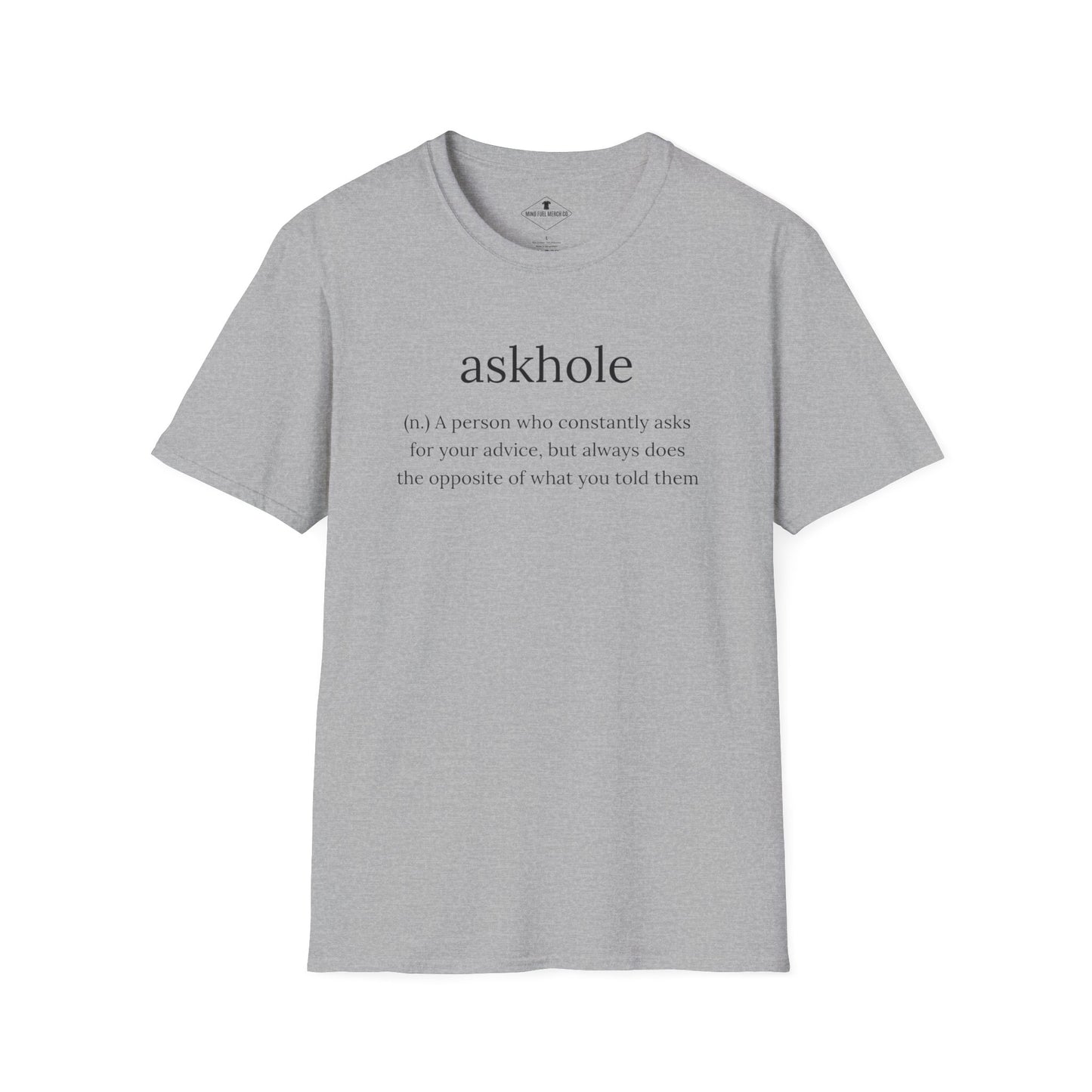 Askhole Grey T-Shirt