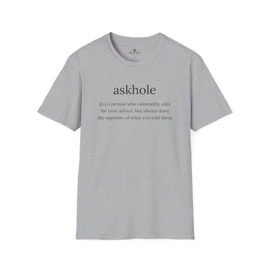 Askhole Grey T-Shirt