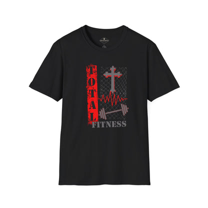 Total Fitness Black T-Shirt