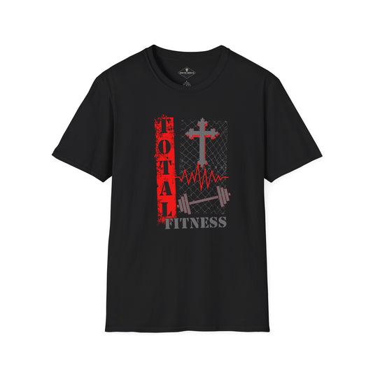Total Fitness Black T-Shirt