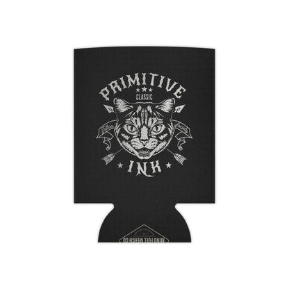 Primitive Ink Tattoo Society Black Koozie Can Cooler
