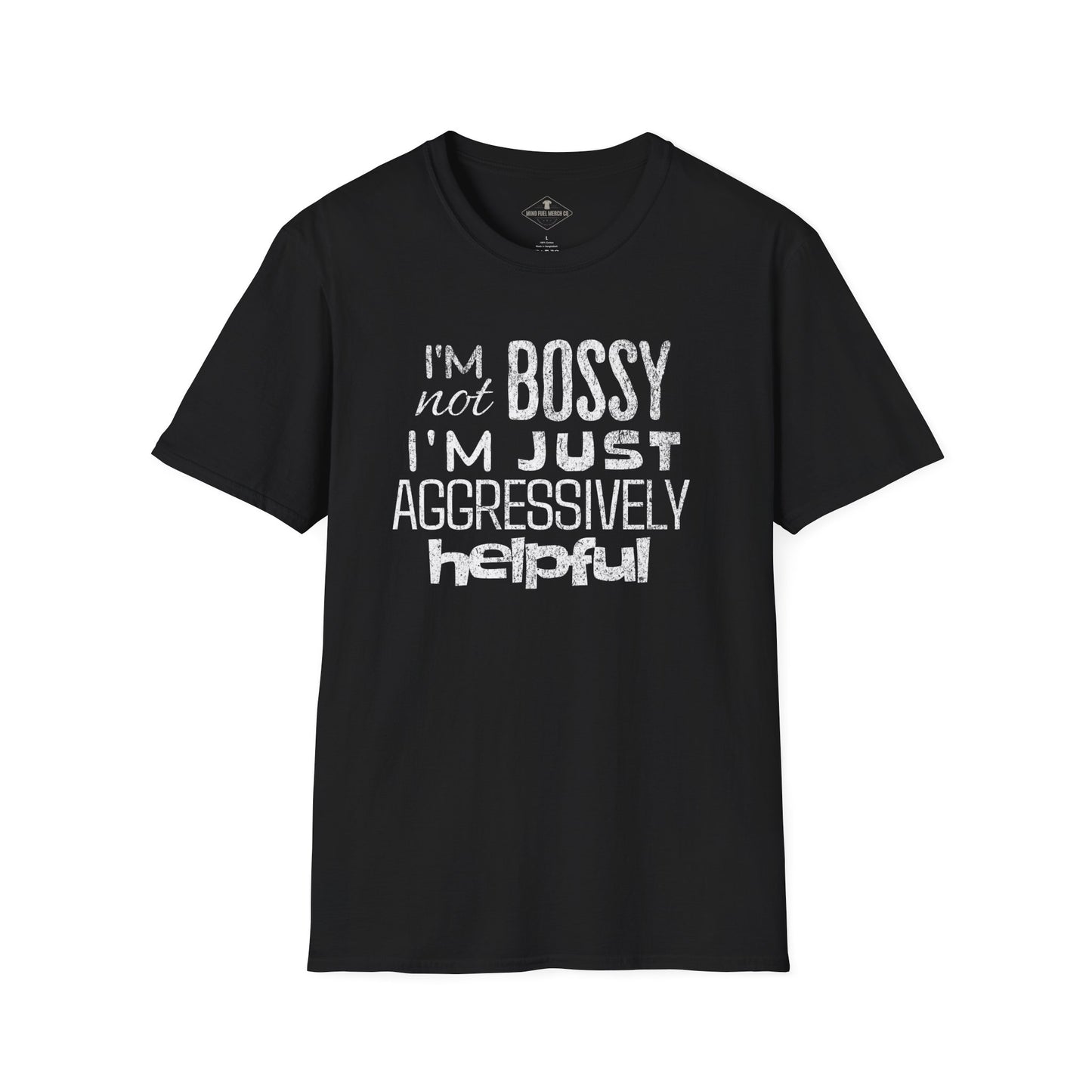 I'm Not Bossy Black T-Shirt