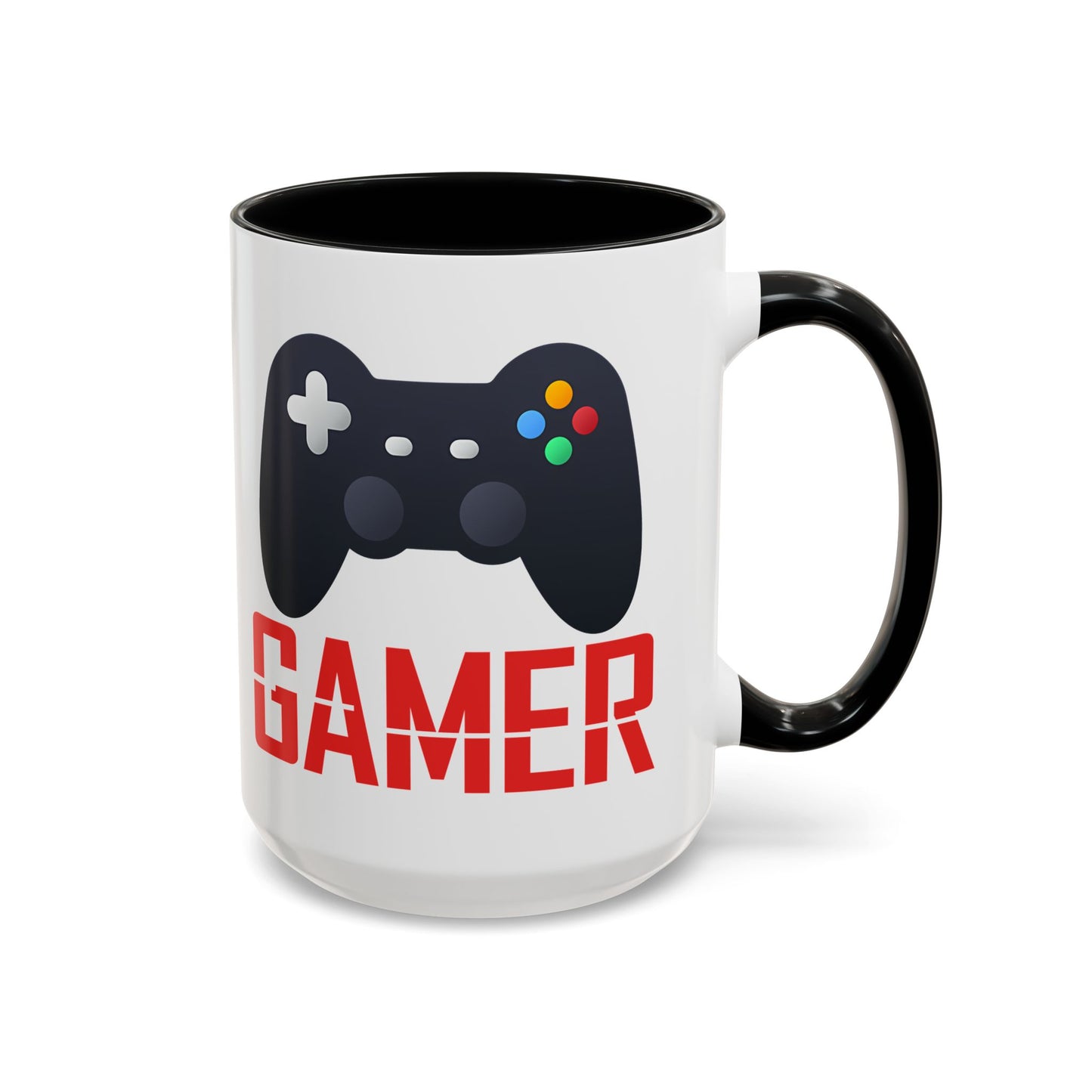 Gamer Black Accent Mug