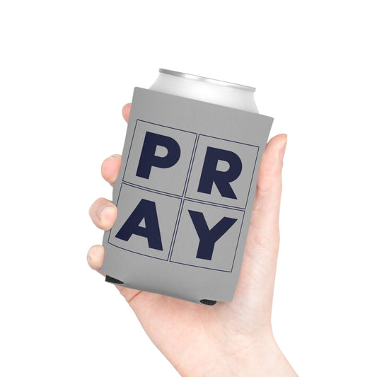 Pray Grey Koozie Can Cooler
