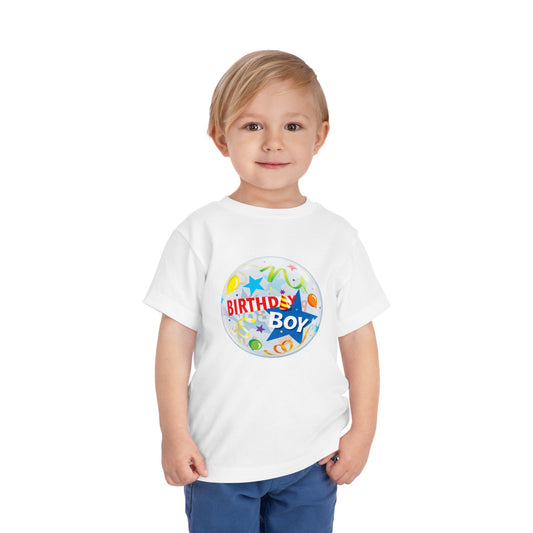 Birthday Boy White Toddler T-Shirt