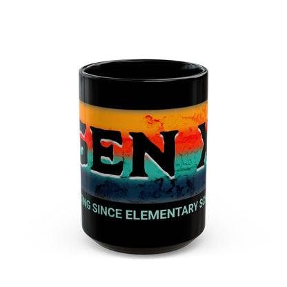 Gen X Black Mug