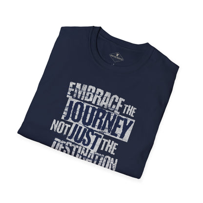 Embrace The Journey Navy Blue T-Shirt