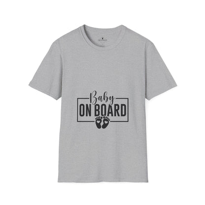 Baby On Board Grey T-Shirt