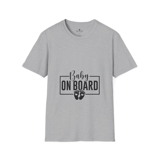 Baby On Board Grey T-Shirt