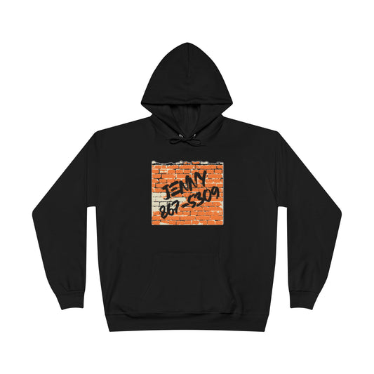 867-5309 Black Hoodie
