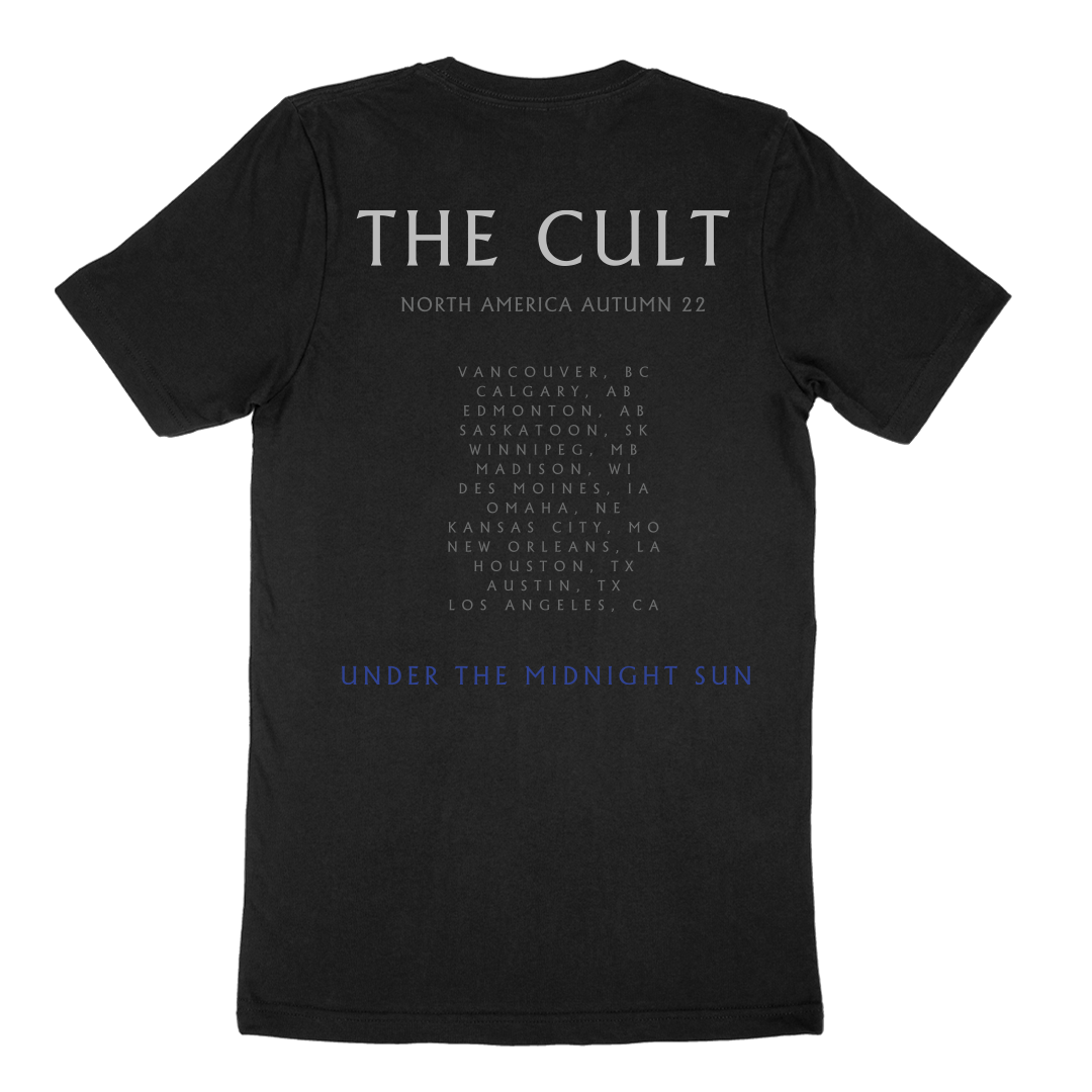 The Cult Dionysus Fall Tour Black T-Shirt