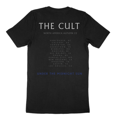 The Cult Dionysus Fall Tour Black T-Shirt