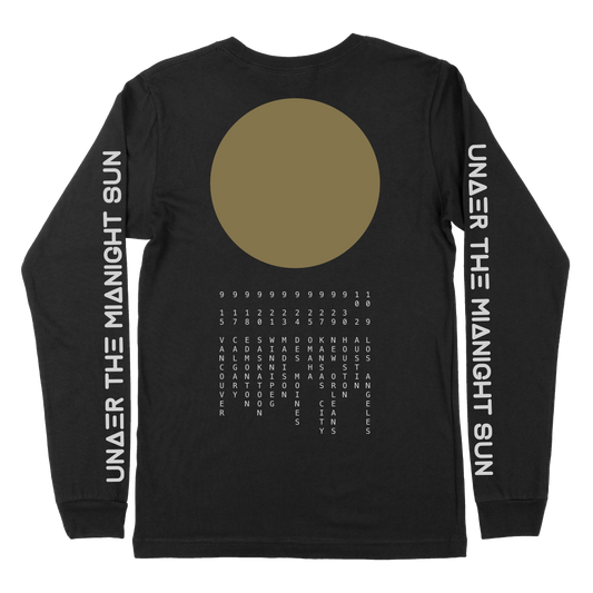 The Cult Under The Midnight Sun Black Long Sleeve T-Shirt