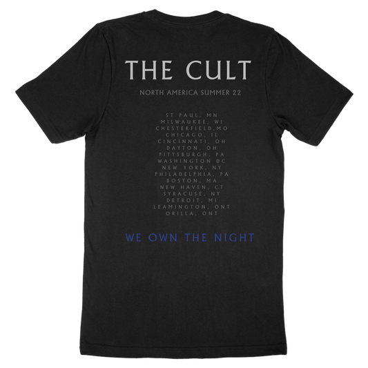 The Cult Dionysus Summer Tour Black T-Shirt