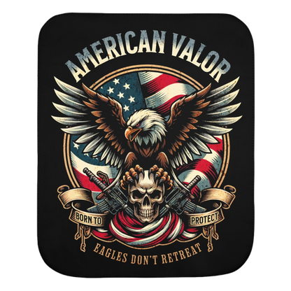 American Valor Sherpa Blanket