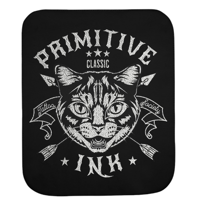 Primitive Ink Tattoo Society Sherpa Blanket